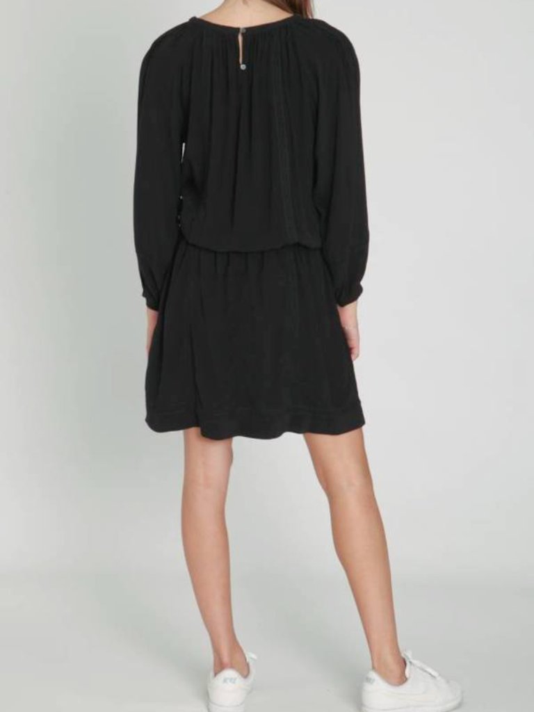 Soeur Dolly Black Lace Detail Dress Size 36 Nwt — image 3 of 8